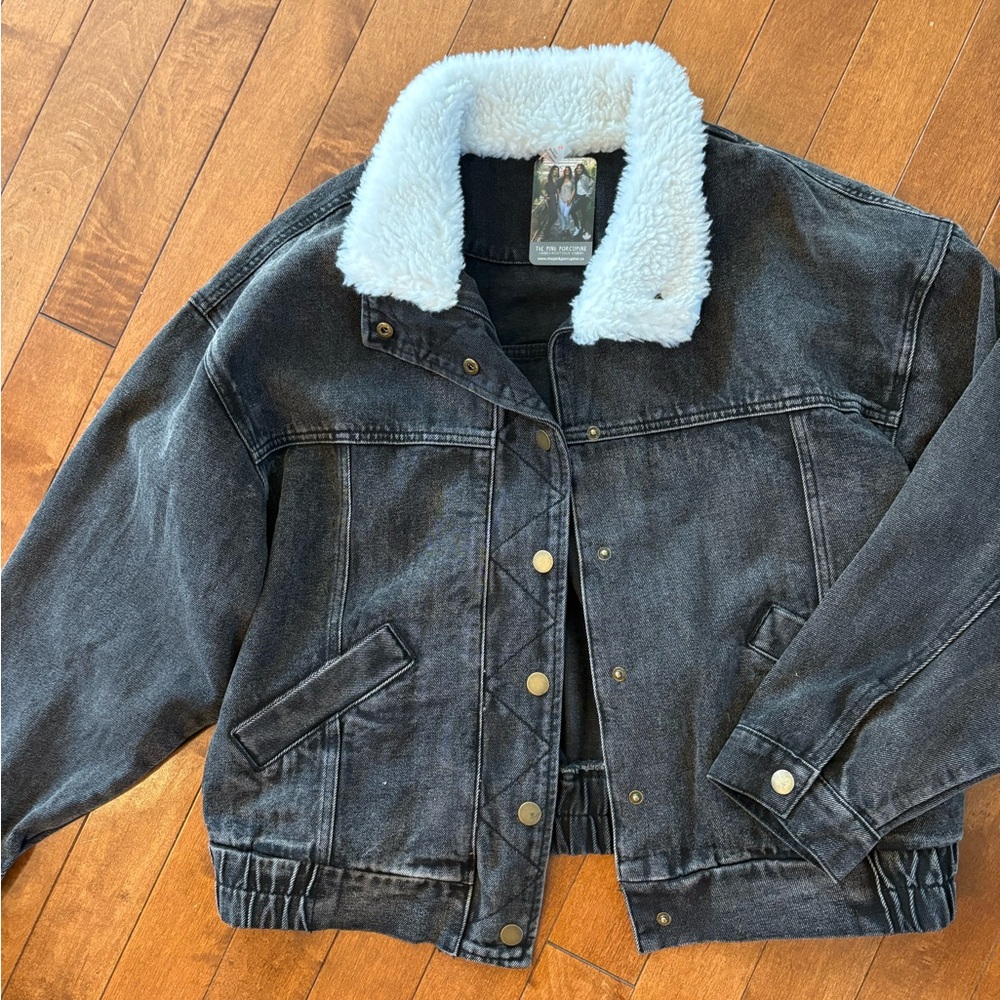 Black denim Jean jacket